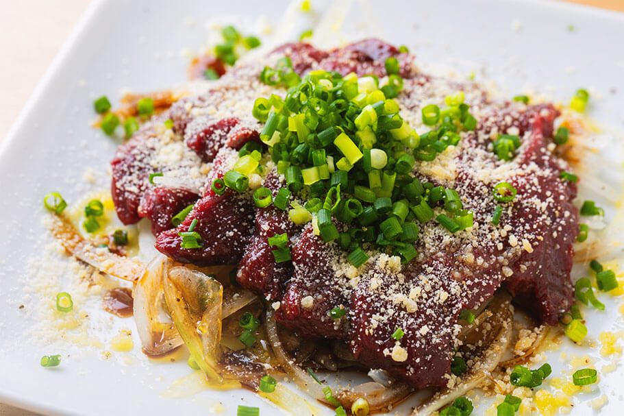 馬肉のカルパッチョ